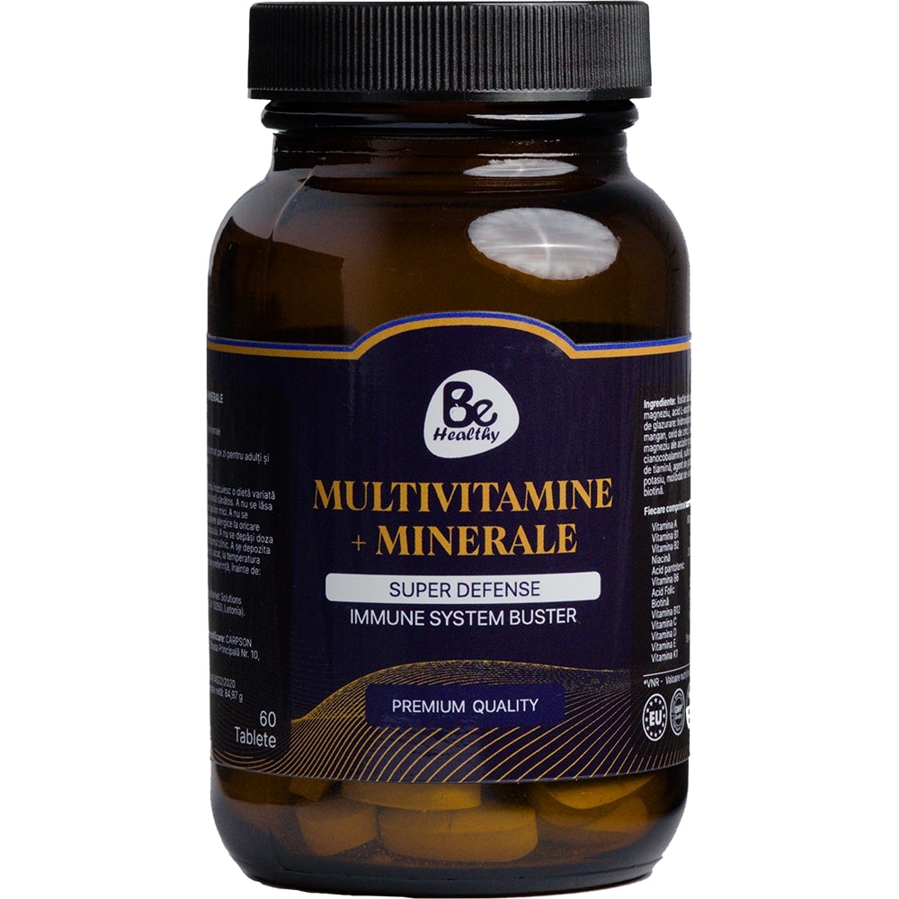 Superimunitate cu vitamine si minerale, continut 60 capsule